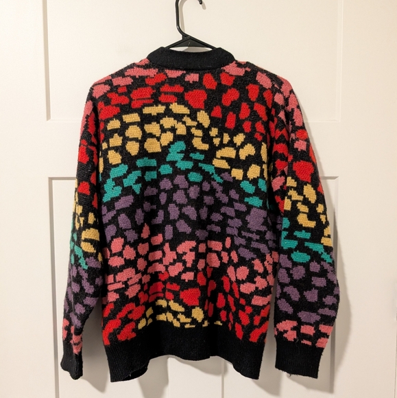 Farm Rio Rainbow Leopard Cardigan - Picture 5 of 11